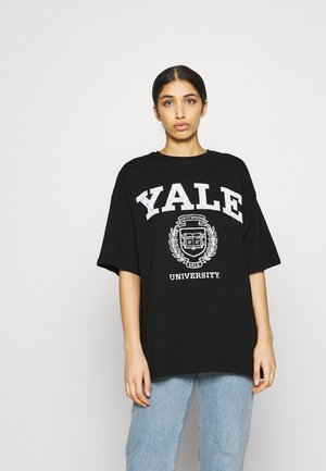 T-shirt con stampa - black