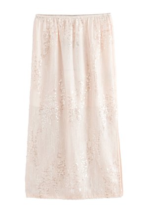 Next, REGULAR FIT - SEQUIN MIDI SKIRT . - Jupe trapèze - neutral