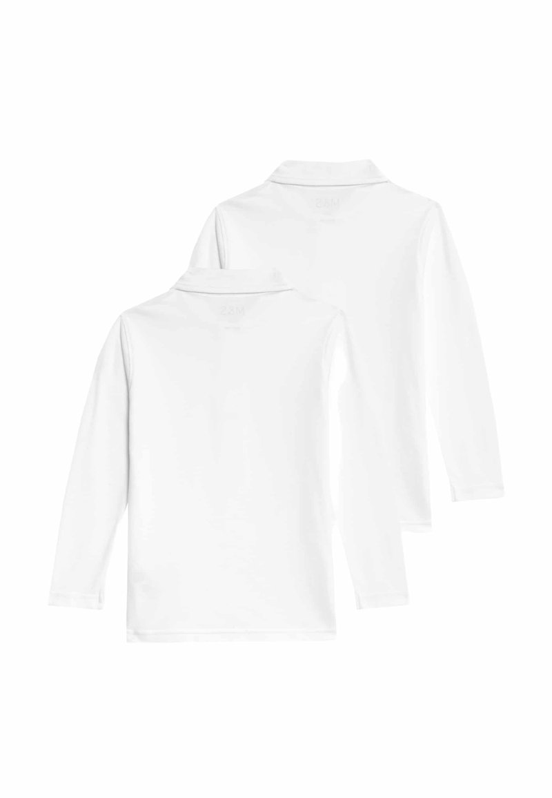 Marks Spencer 2PK UNISEX Polo shirt white Zalando
