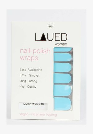 Vargu, VARGU LAUED NAGELFOLIEN SOLID BLUE - Nail stickers - mystic river