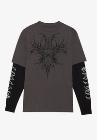 UNISEX - Pikkade varrukatega topp - asphalt
