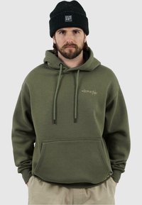 Homeboy - ASH HEATHER - Hoodie - olive Thumbnail Image 1