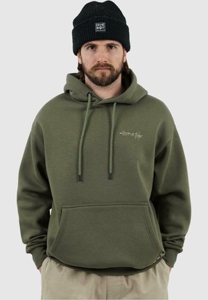 ASH HEATHER - Hoodie - olive