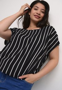 Kaffe Curve BELLA STANLEY - Blus - black chalk stripe