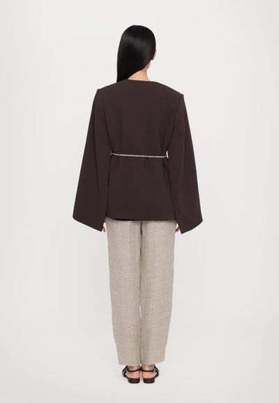 Rodebjer GIA BLAZER - Blézer - dark coffe