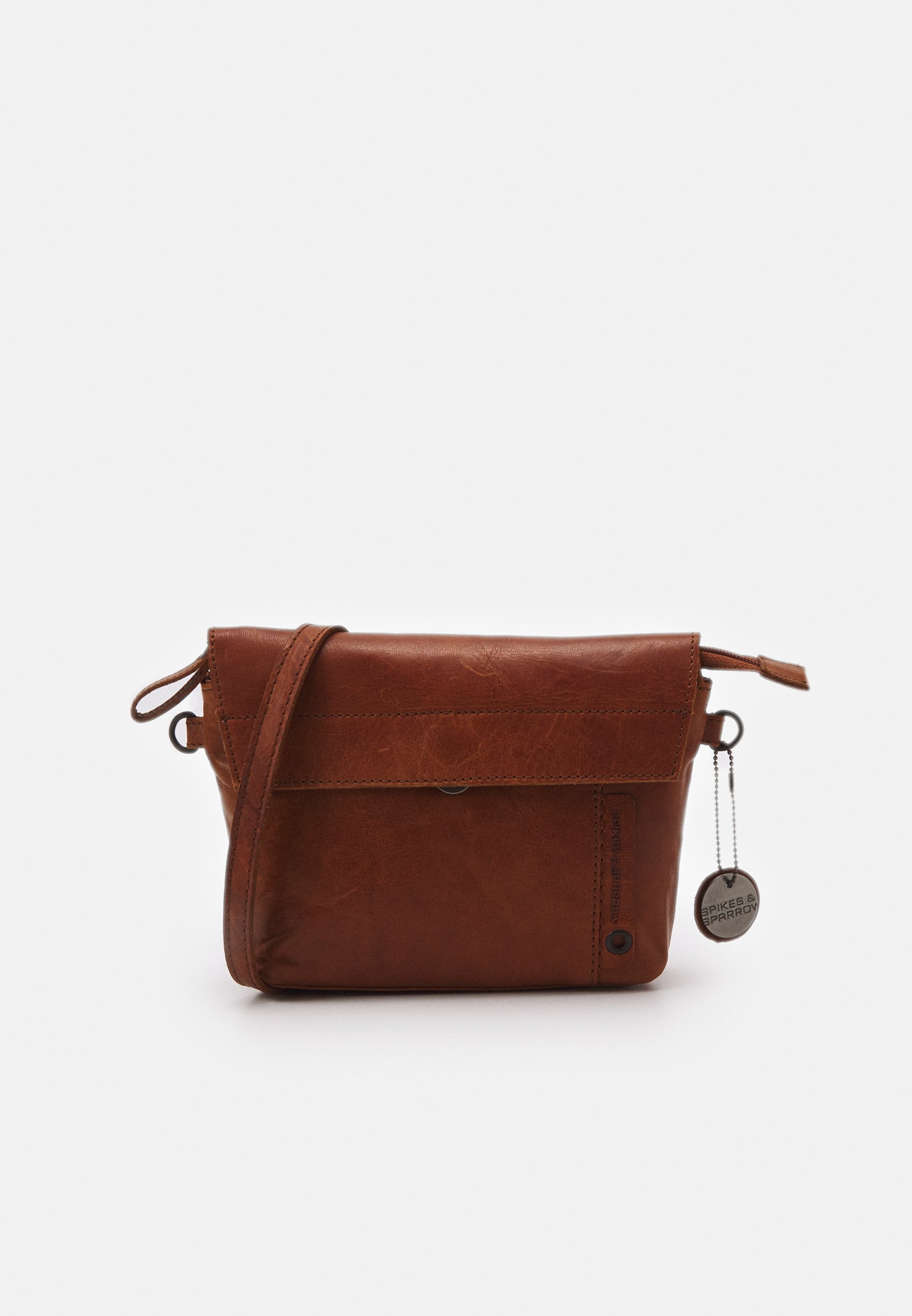 Sac Banane Bandoulière SPIKES & SPARROW Jamie Slingbag - Cuir Noir - Neuf