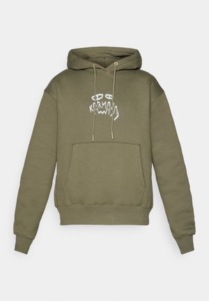 THE REAL WARM HOODIE - Hoodie - olive