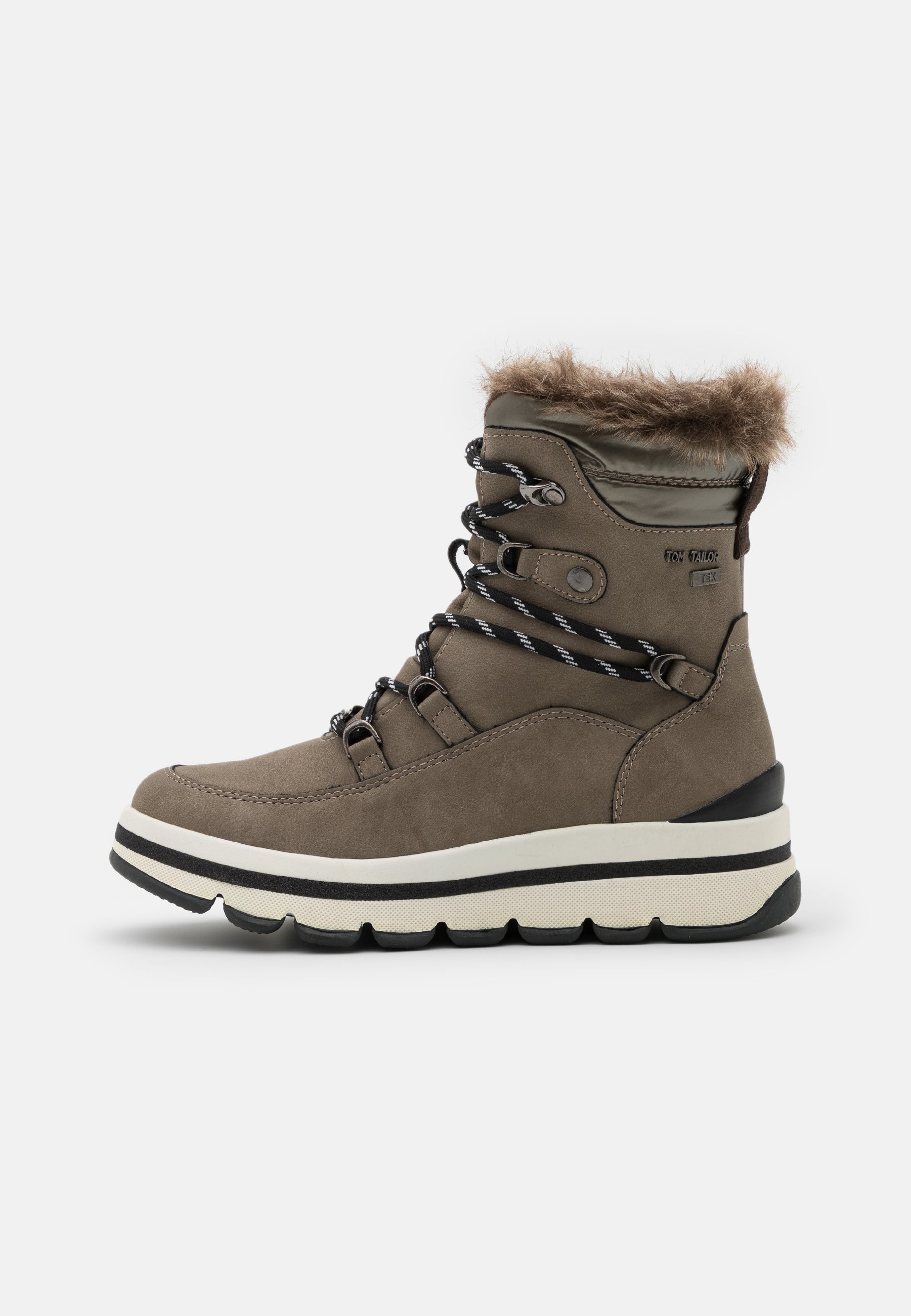 TOM TAILOR Botas para la nieve - mud/marrón topo - Zalando.es