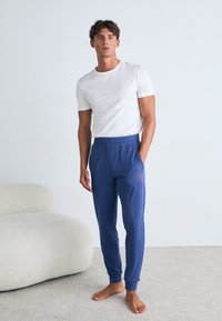 HUGO LAZE PANTS - Pyjamasbukse - dark blue