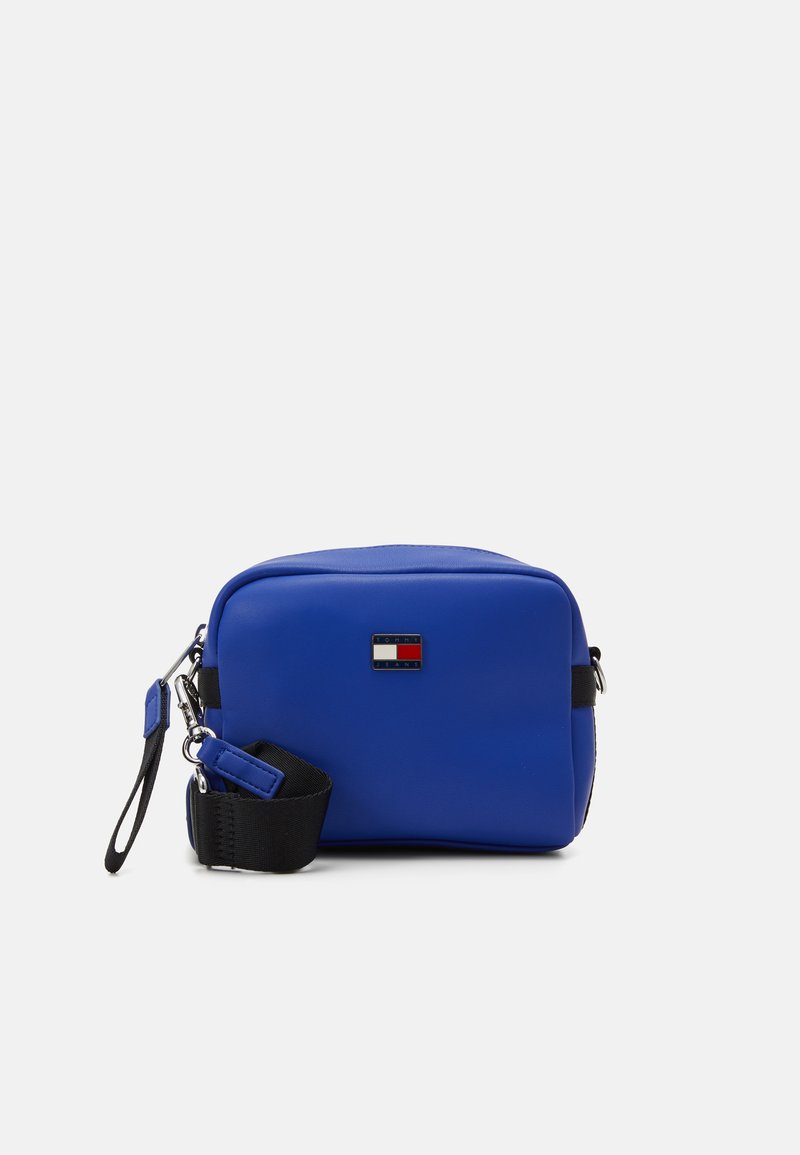 Tommy Jeans ARCHIVE CAMERA BAG - Bandolera - bright blue