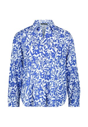 Betty Barclay, BETTY BARCLAY LANGARM LONGBLUSE - Hemdbluse - weiß blau