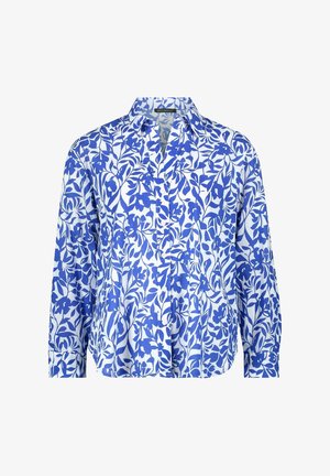 Betty Barclay, BETTY BARCLAY LANGARM LONGBLUSE - Hemdbluse - weiß blau