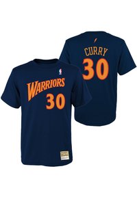 Mitchell & Ness NBA GOLDEN STATE WARRIORS NBA N& STEPHEN CURRY - T-shirt print - navy