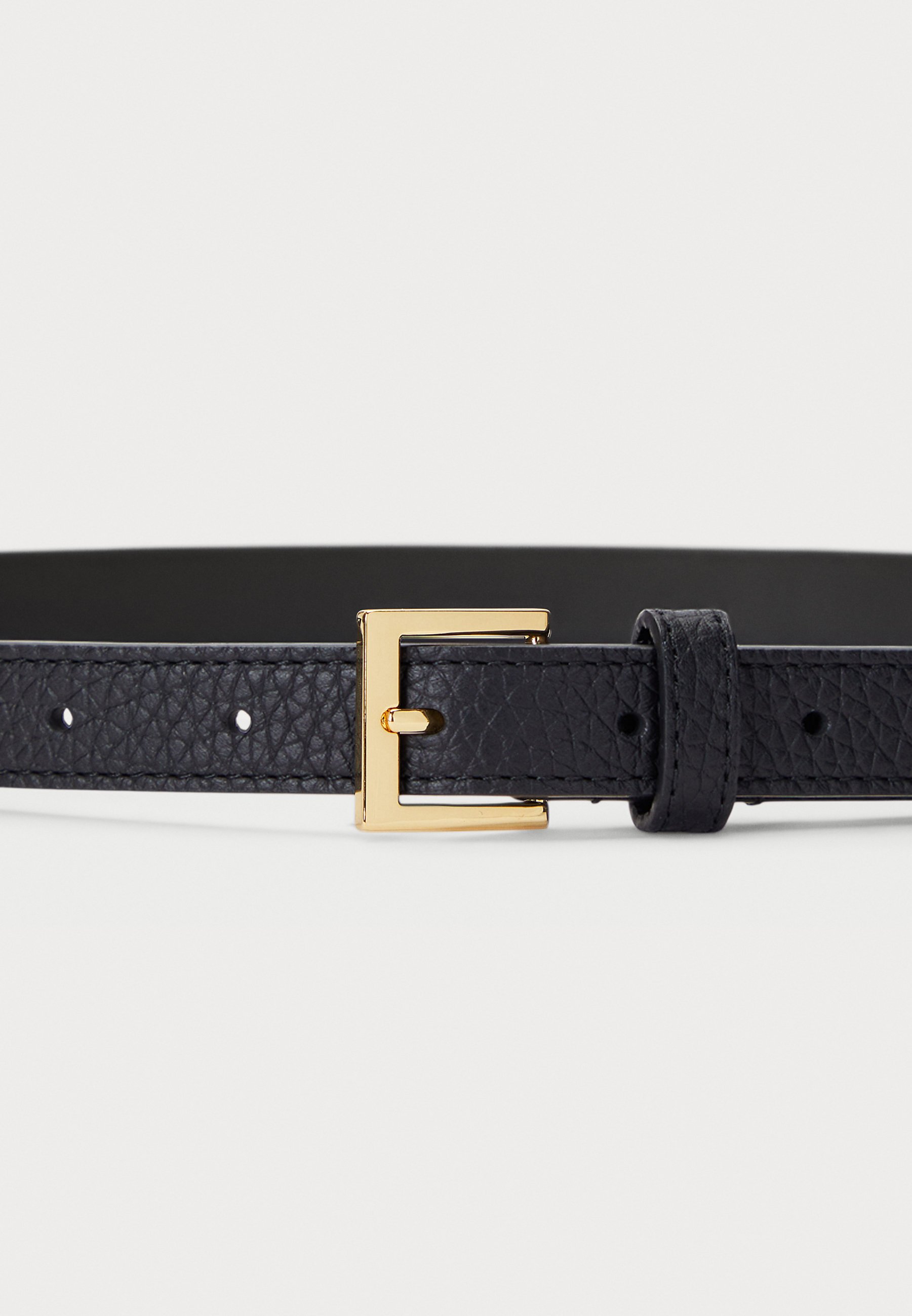 Lauren Ralph Lauren PEBBLED LEATHER SKINNY BELT - Belt Lauren Ralph Lauren PEBBLED LEATHER SKINNY BELT - Belt