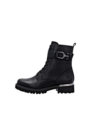 Bottines à plateau - schwarz