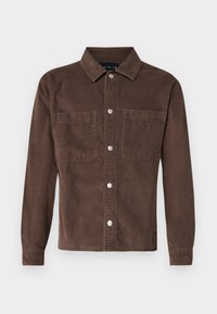 Corduroy Shirt Jacket - Košile - morel