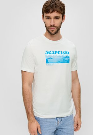 T-Shirt print - weiß