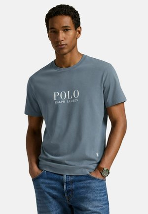 Polo Ralph Lauren, S/S CREW-SLEEP-TOP - T-shirt con stampa - blue-