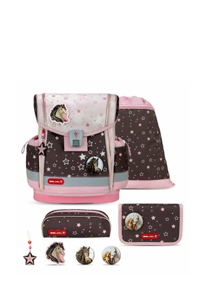 CLASSY PLUS-SET - Cartable d'école - brown