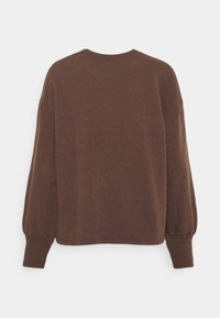 Madewell Strickpullover - dark brown