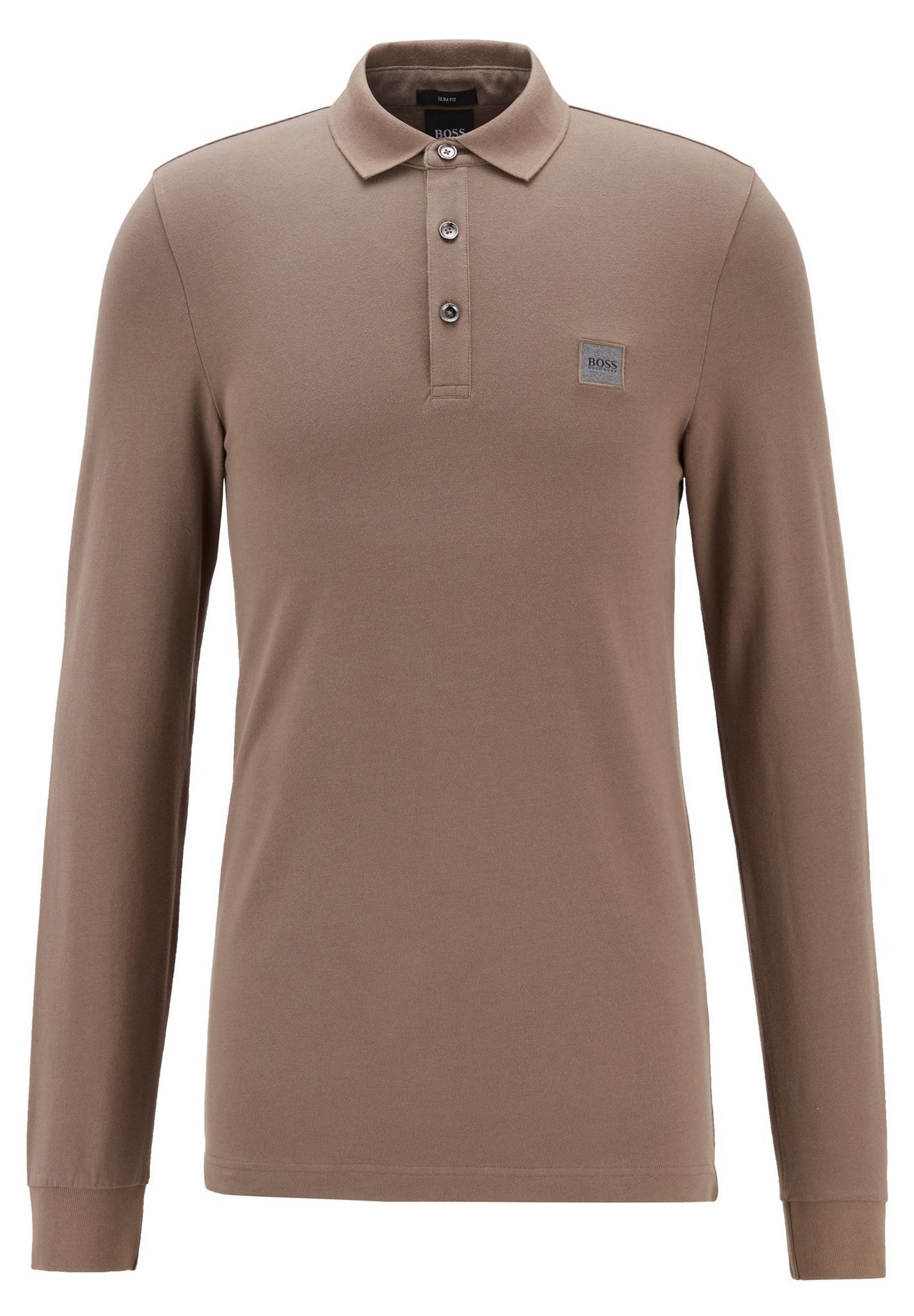 khaki boss polo