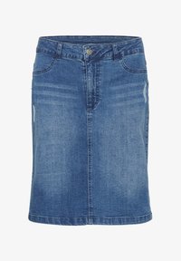 Kijelölve, washed destroyed blue denim