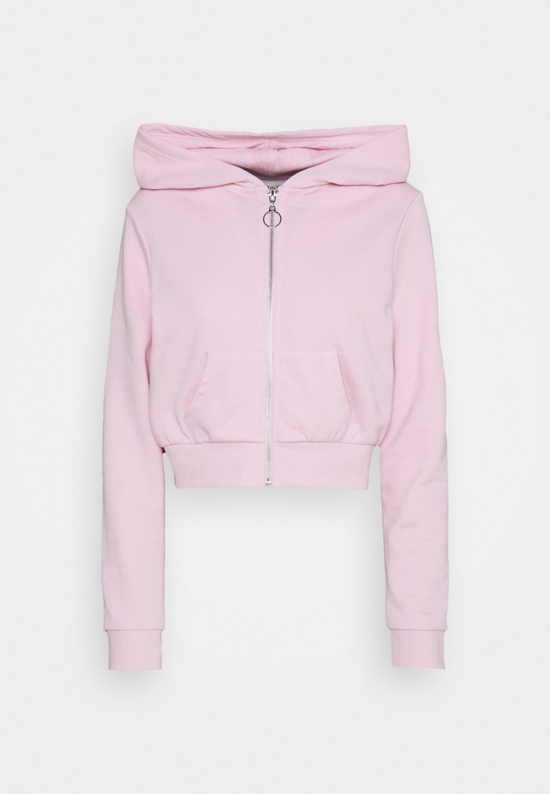 light pink zip up
