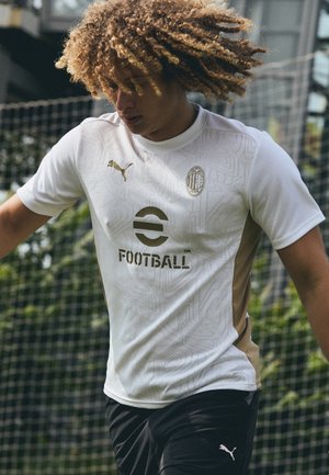 AC MILAN TRAINING - Squadra - white/matte gold-coloured