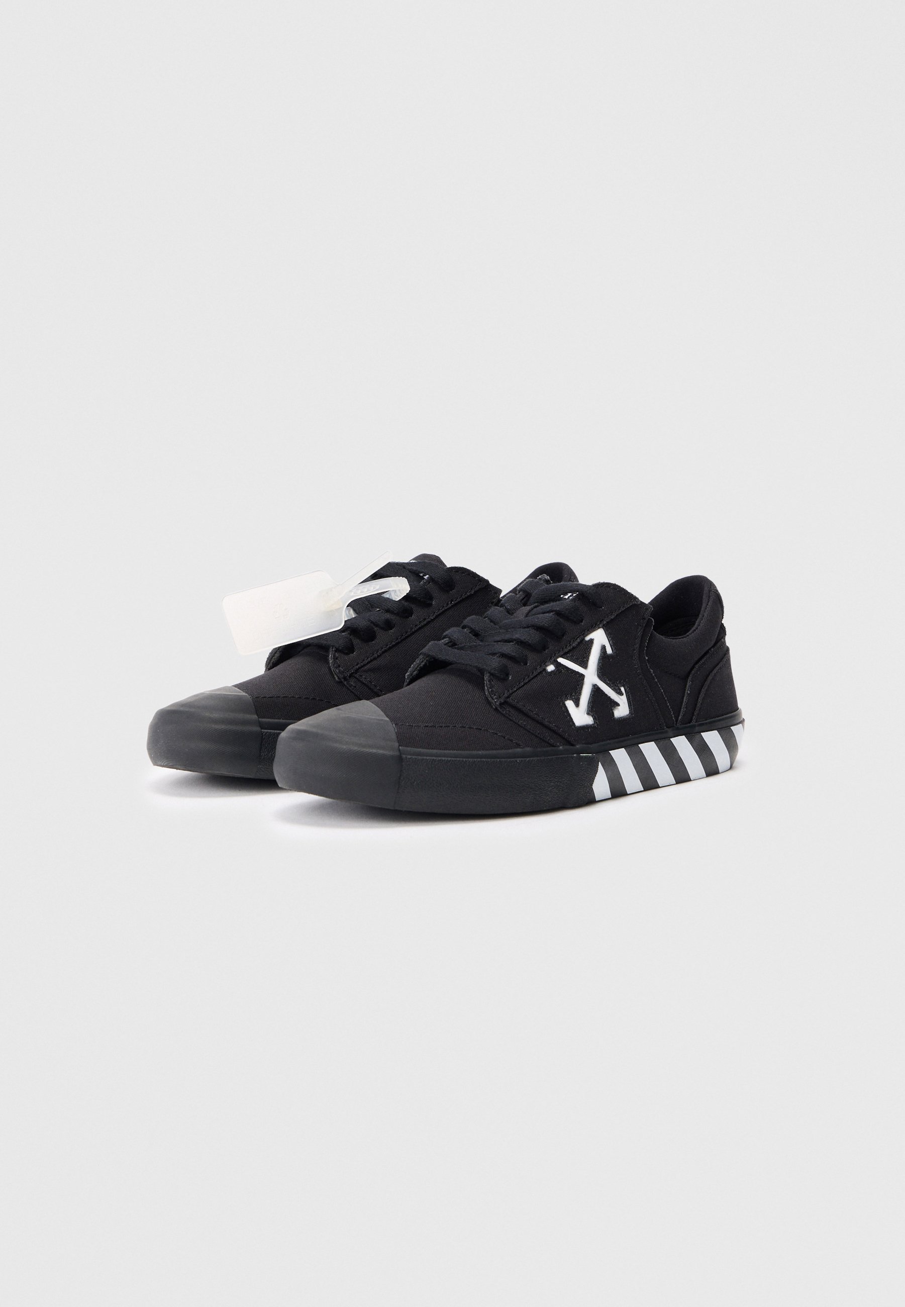 off white vulc black suede