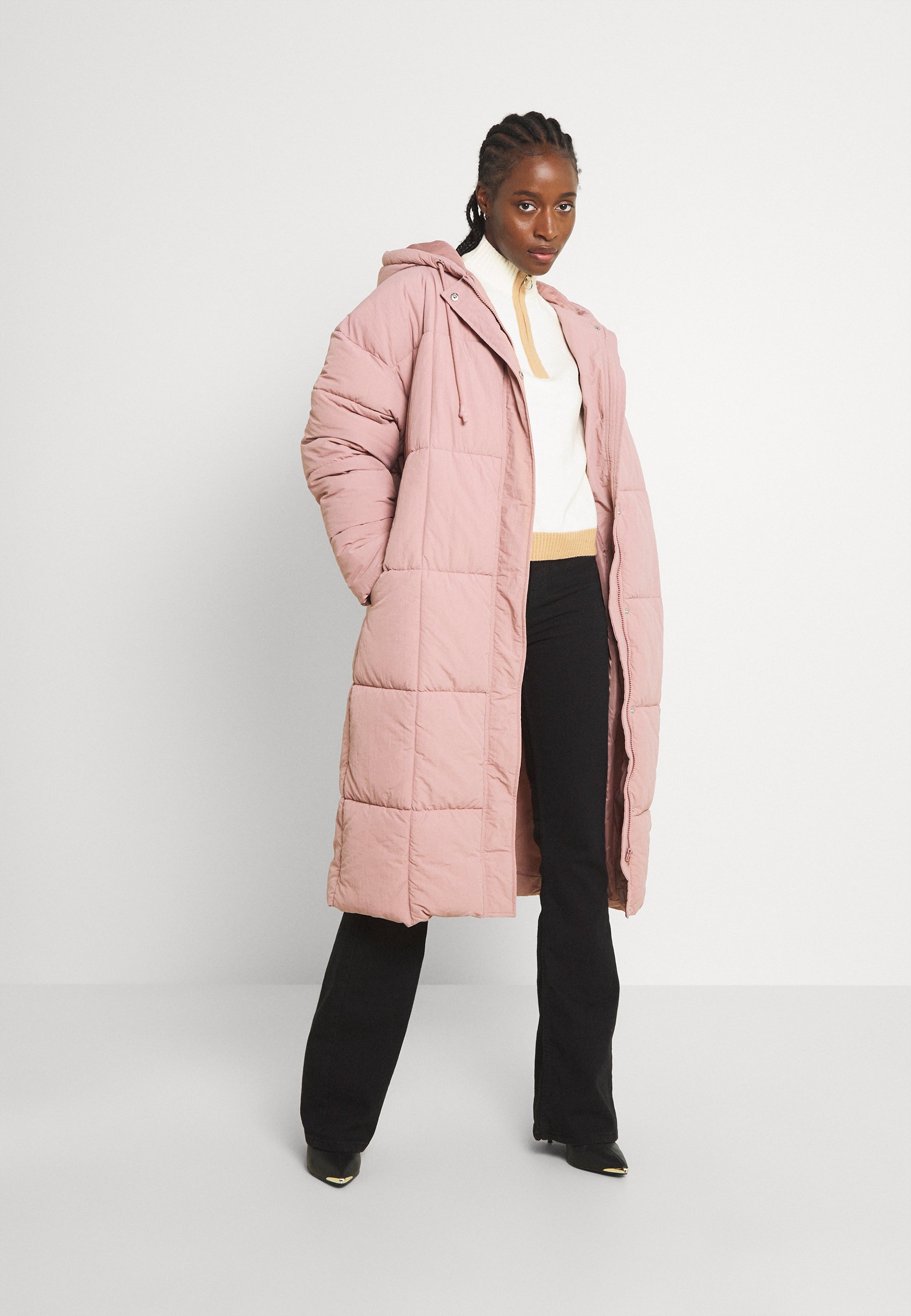 Missguided CONTRAST EDGE HIGH NECK ZIP 