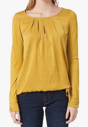 Langarmshirt - dark yellow