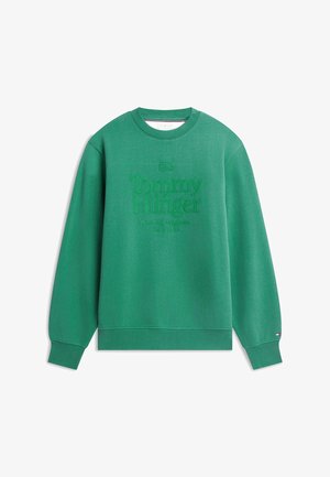 Tommy Hilfiger, TOMMY HILFIGER TONAL LOGO EMBROIDERY RELAXED SWEATSHIRT - Sudadera - alaskan green