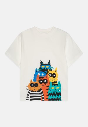 Stella McCartney Kids Camiseta estampada - weiß