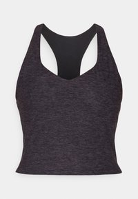 COZY ANYWHERE BUILT IN BRA TANK - Débardeur - black heather