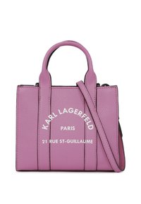 PEBBLE MINI SQUARE TOTE - Kézitáska - cyclamen