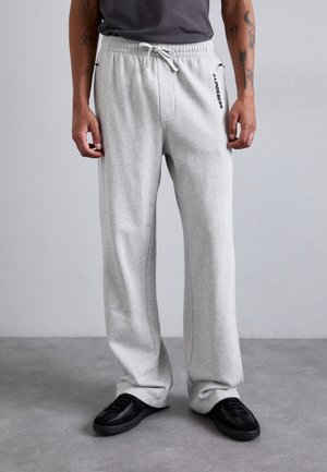 CALLAN TRACK PANTS - Tracksuit bottoms - light grey melange