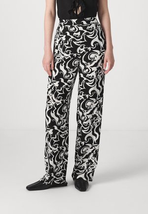VMEASY WIDE  - Bukse - white/black