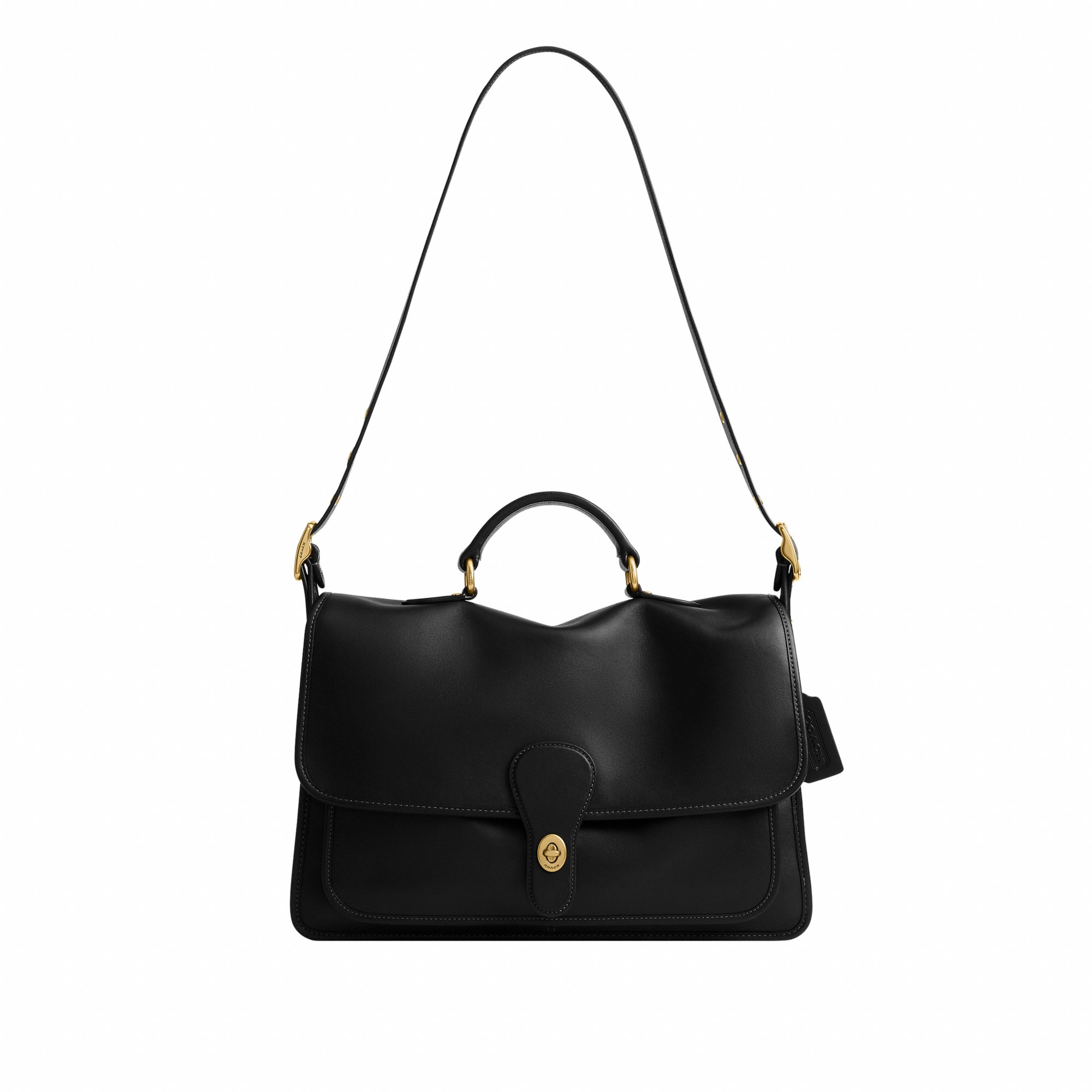 COACH METROPOLITAN MESSENGER BAG . - Aktetas - b black/zwart
