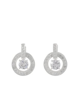 CHICAGO SMALL PENDANT EAR - Örhänge - s clear
