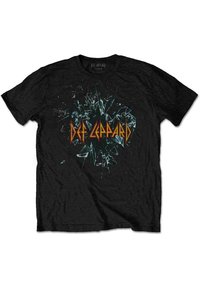 Paradiso Clothing DEF LEPPARD SHATTER - Print T-shirt - black