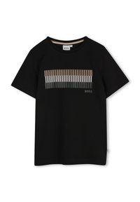 BOSS Kidswear - SHORT SLEEVES  - Print T-shirt - black Thumbnail Image 1