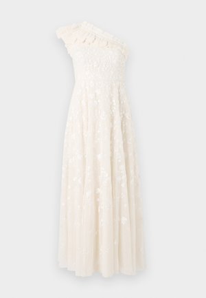 Needle & Thread LEA DITSY ONE SHOULDER ANKLE GOWN - Robe de cocktail - cream