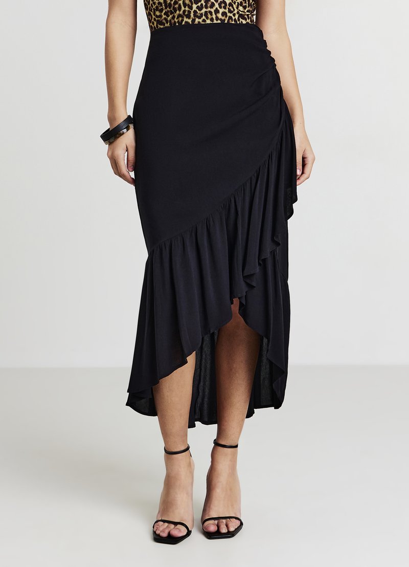 Calliope Gonna a campana - ultrablack