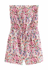 Next BANDEAU PLAYSUIT-REGULAR FIT - Lühikeste varrukatega bodi - white pink
