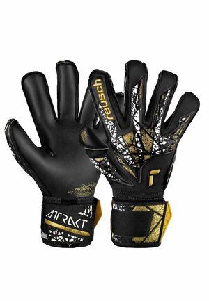 TORWARTHANDSCHUH ATTRAKT GOLD X EVOLUTION CUT - Guanti da portiere - 7740 black gold white black