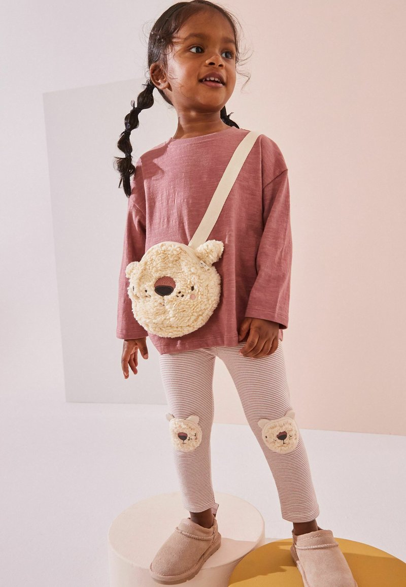 Next - EMBELLISHED - Retuusid - püksid - cream stripe bear, Suurenda