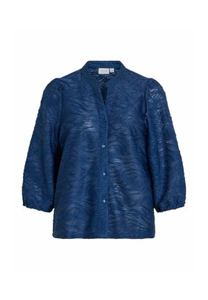 VILA, SHIRT VIFINA 3/4 SLEEVED - Blouse - navy peony