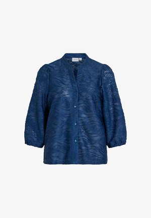 VILA, SHIRT VIFINA 3/4 SLEEVED - Blouse - navy peony
