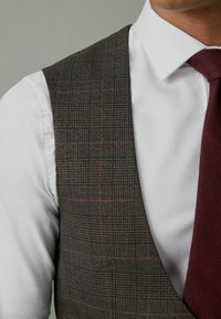 Next TRIMMED CHECK  - Vesta - brown