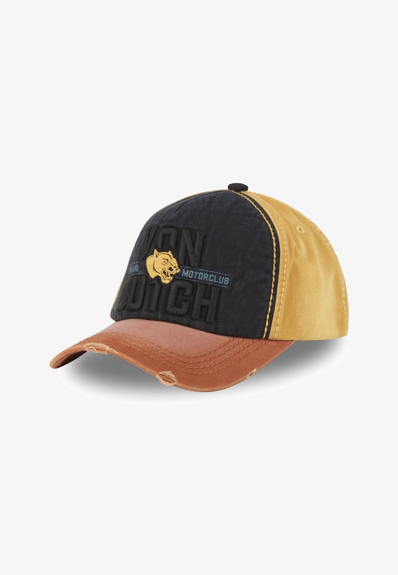 Von Dutch TRUCKER AVEC EFFET USÉ AVEC BRODERIE XAVIER - Casquette - jaune
